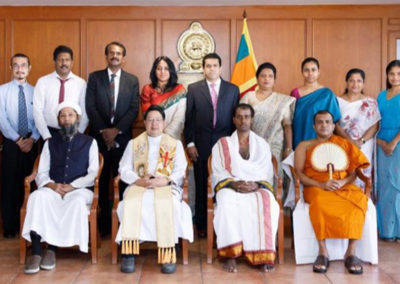 Newly appointed Sri Lanka Ambassador to the Kingdom of Thailand Mrs. C. A. Chaminda I. Colonne assumes duties at the Embassy