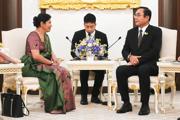 Thailand Stands Ready to support Sri Lanka’s Development says Thai PM