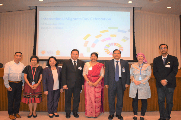 Sri Lanka co hosted the International Day of Migrants, 18 December 2019 at UNCC, Bangkok