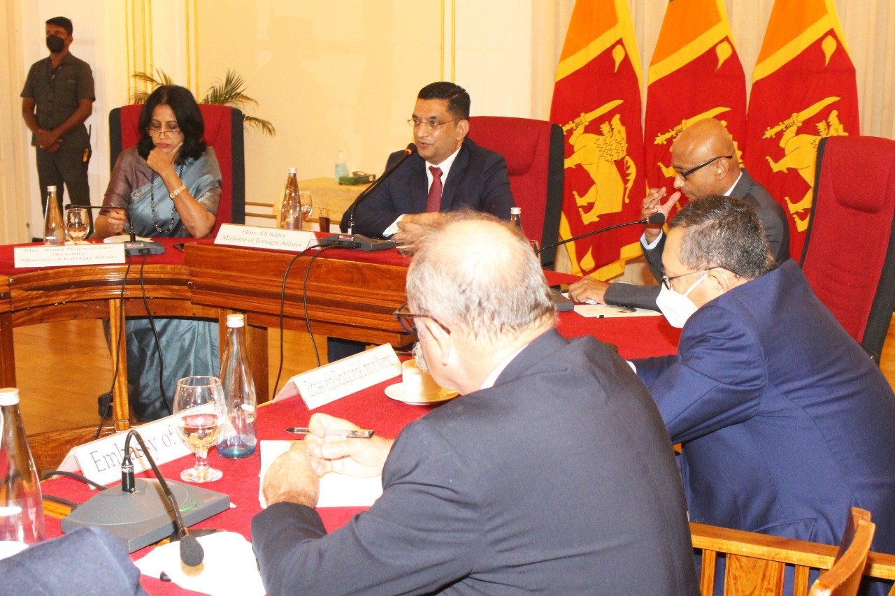 Media Release: Foreign Minister Ali Sabry briefs Colombo-based Diplomatic Corps on Key Developments
