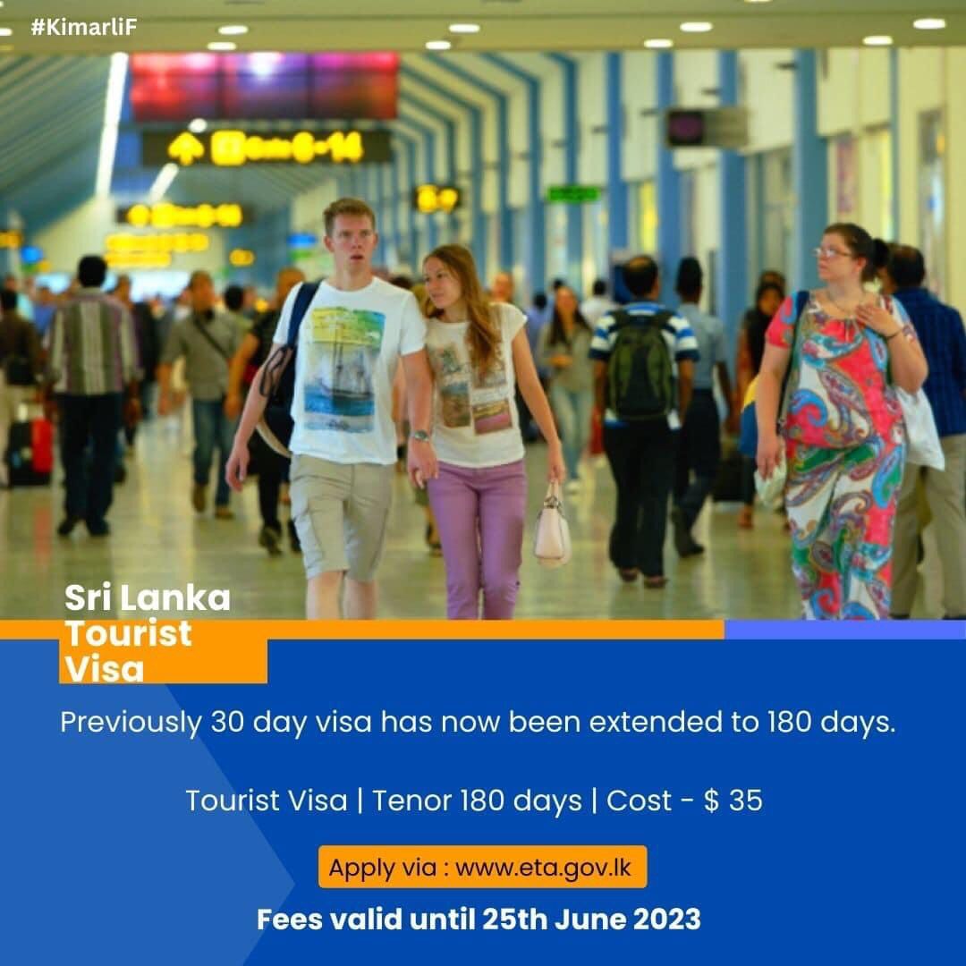 Granting of Tourist Visa in one stretch up to 180 days for tourists arriving via Electronic Travel Authorisation (ETA)