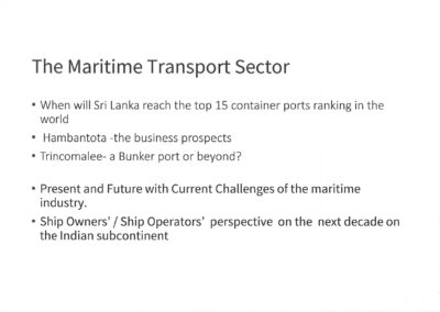 "Colombo International Maritime & Logistics Conference 2022" Connecting Oceans, Creating Value Chains on 1st & 2nd November at Cinnamon Grand Colombo.