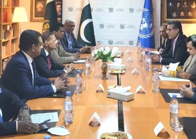 Foreign Affairs Minister Peiris holds multiple meetings on the sidelines of the Human Rights Council in Geneva