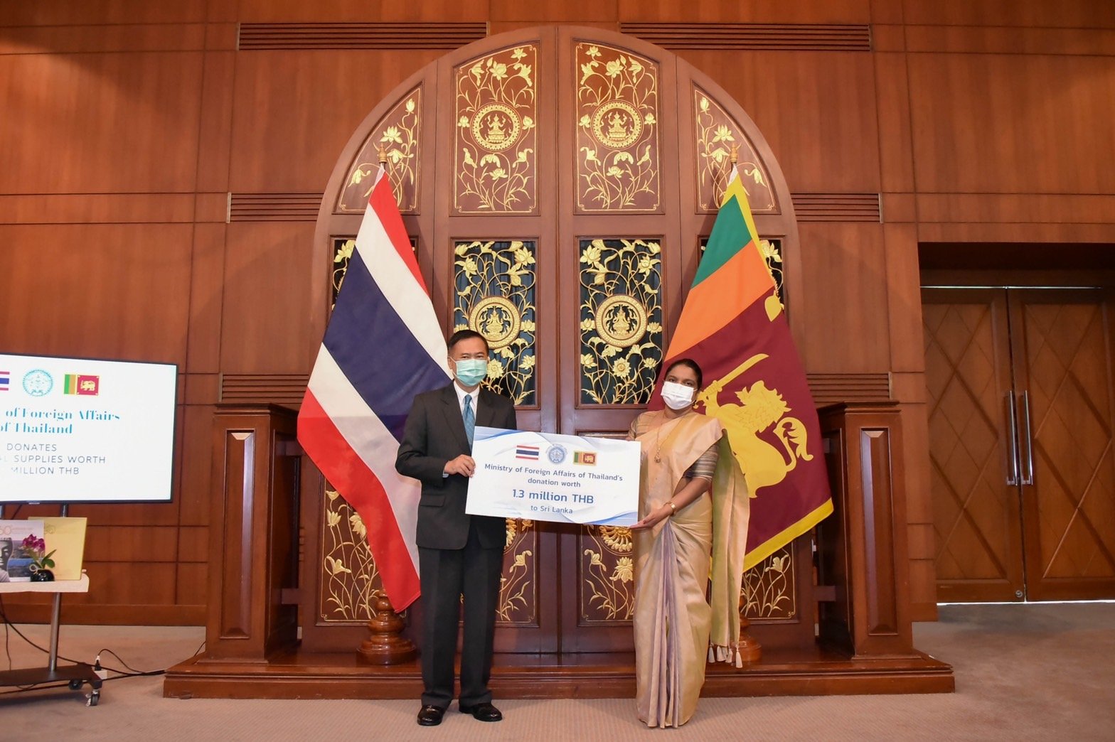 On 3 August 2022, H.E. Mr. Vijavat Isarabhakdi, Vice Minister for Foreign Affairs, presided over the handover ceremony of donations to Sri Lanka
