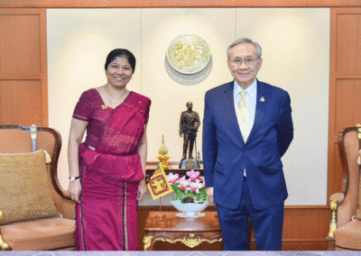 Sri Lanka and Thailand reassures partnership in bilateral and multilateral spheres.