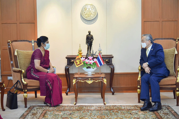 Sri Lanka and Thailand reassures partnership in bilateral and multilateral spheres.