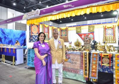 Her Royal Highness Princess Maha Chakri Sirindhorn opened the 56th Diplomatic Wife Fair.