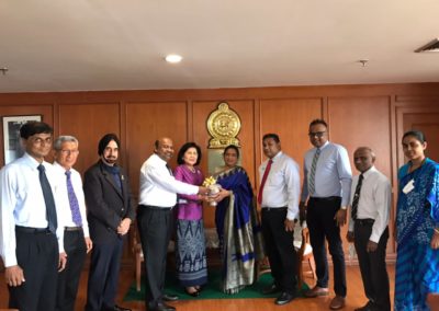 Ambassador of Sri Lanka to Thailand met the Executive Members of Thai-Sri Lanka Chamber of Commerce