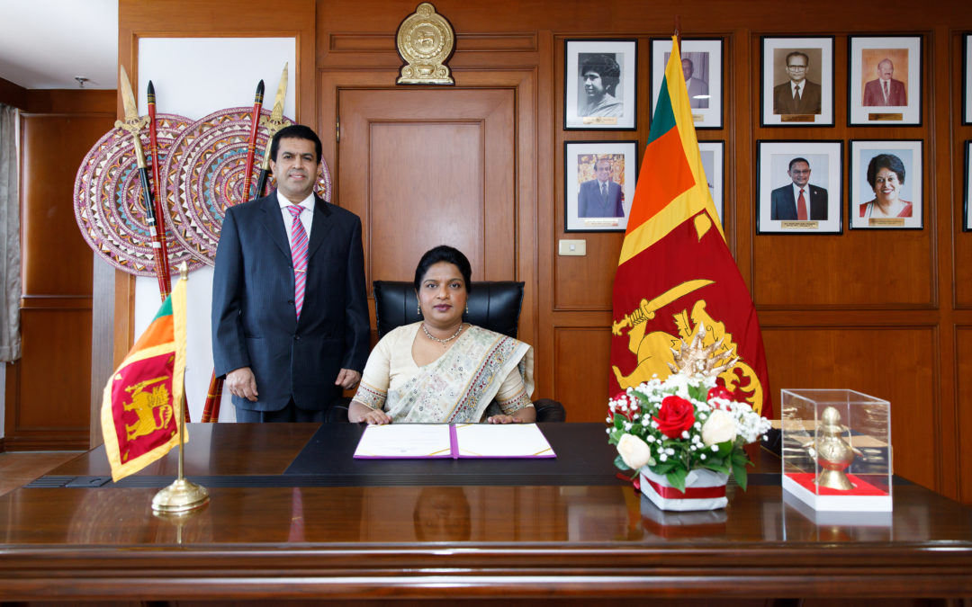 H.E. Mrs. C.A. Chaminda I. Colonne The Sri Lankan Ambassador to Thailand