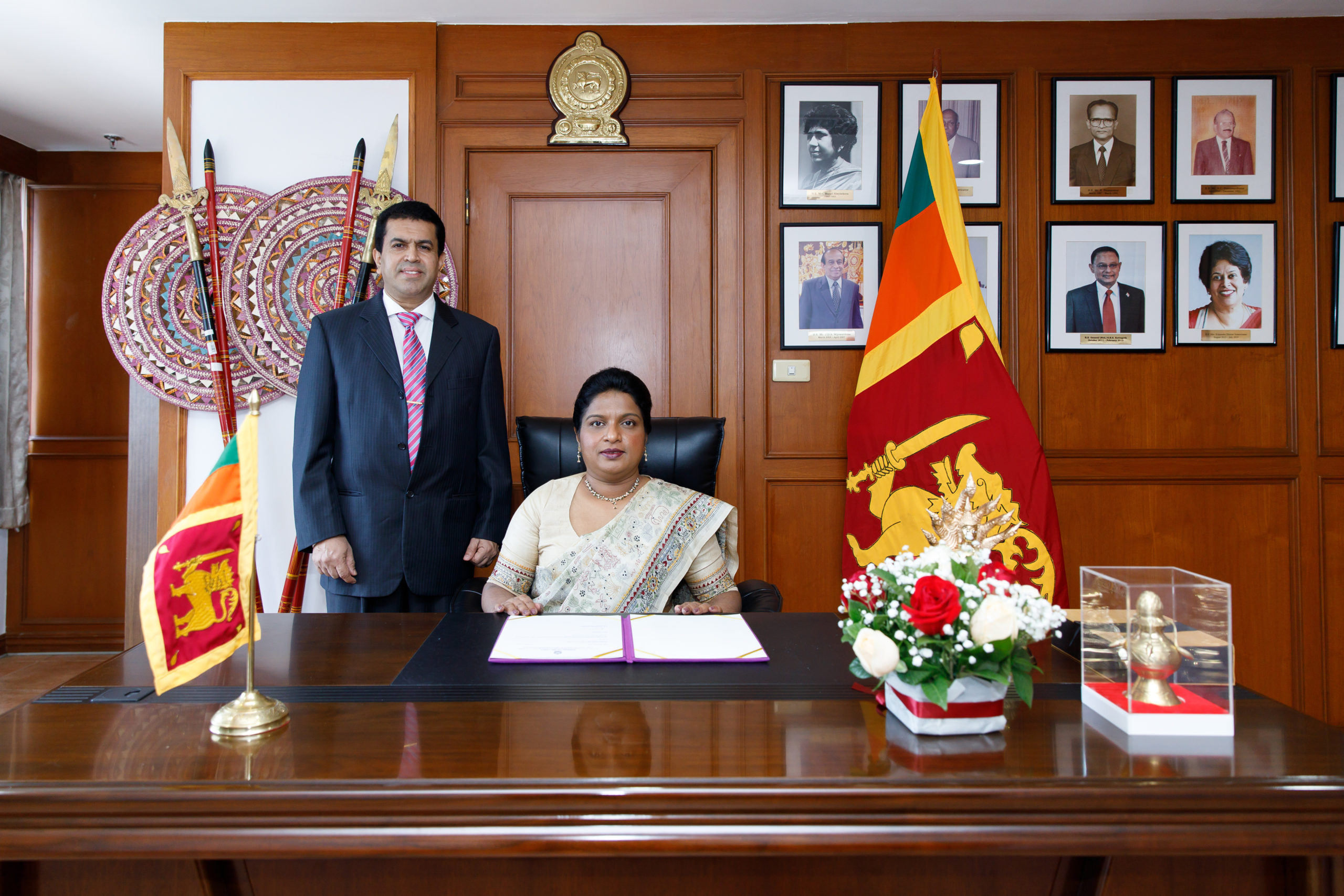 H.E. Mrs. C.A. Chaminda I. Colonne The Sri Lankan Ambassador to Thailand