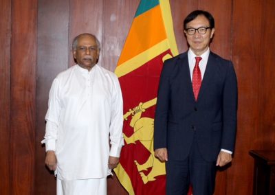 Ambassadors of Bangladesh, Brazil, Korea and Japan meet Foreign Minister