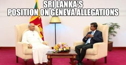 Sri Lanka's position on Geneva allegations