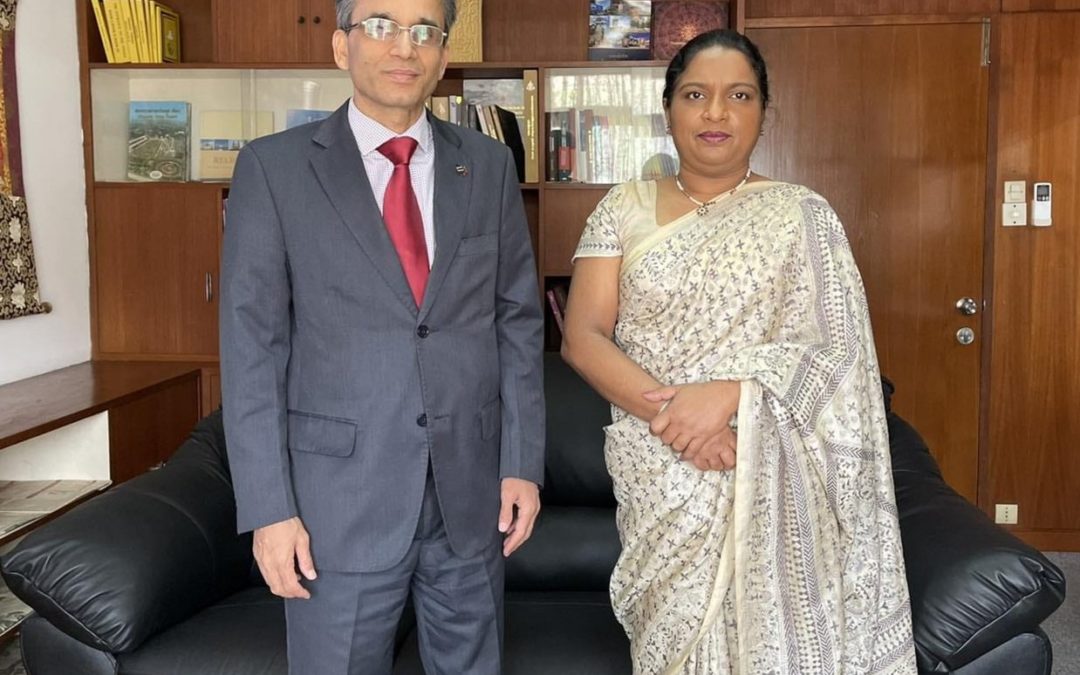 Sri Lanka Ambassador paid a courtesy call on Nepal Ambassador