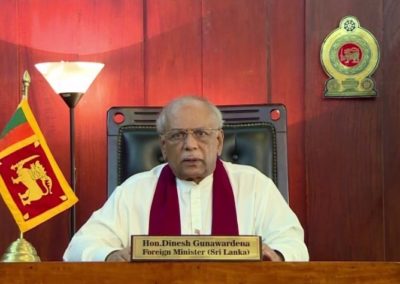 Sri Lanka’s reply to OHCHR report by Hon Foreign Minister Dinesh Gunawardena
