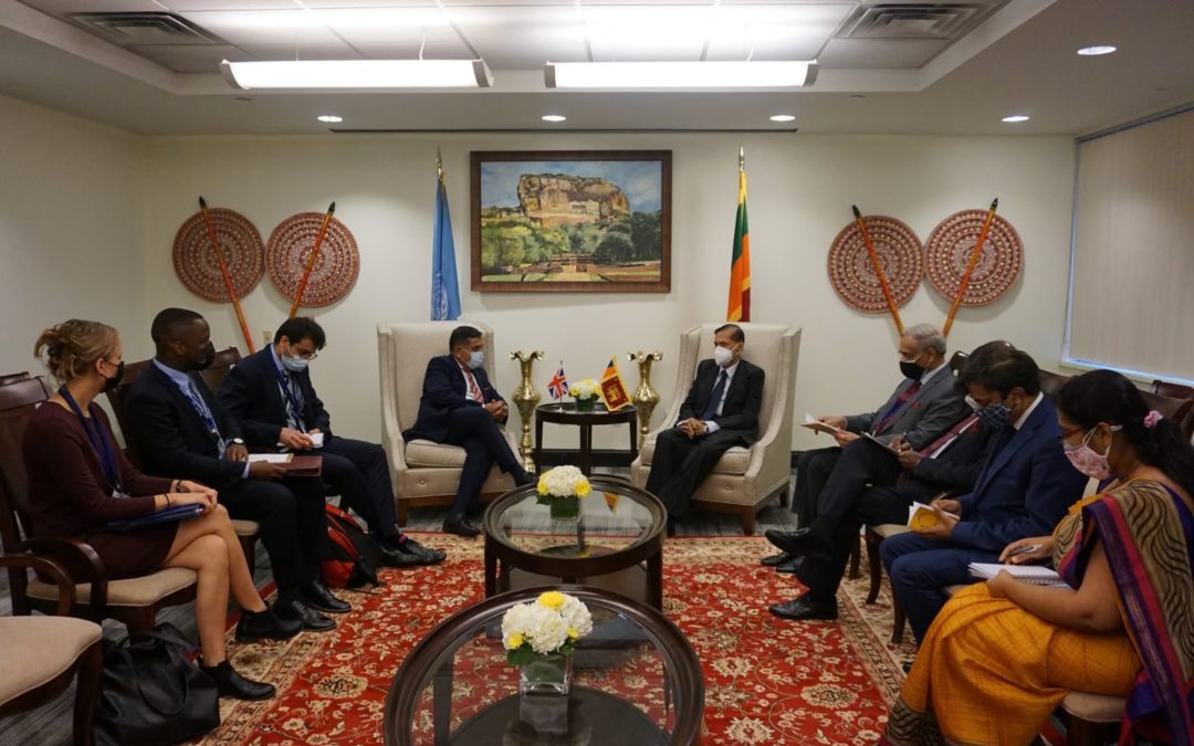 Sri Lanka, British Ministers discuss Trade, Investment, and Domestic Reconciliation Process