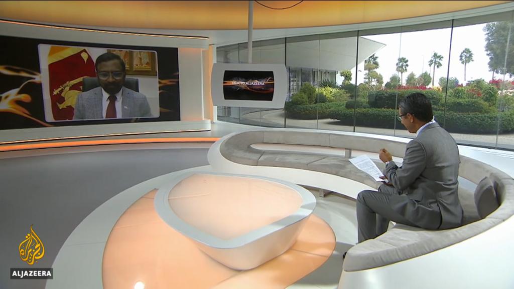 Foreign Secretary in a special interview on “Talk to Al Jazeera”