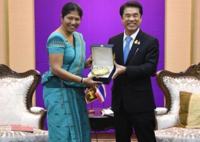 Thai Industries Minister extends support for promoting closer ties between the Thai-Sri Lanka private sectors