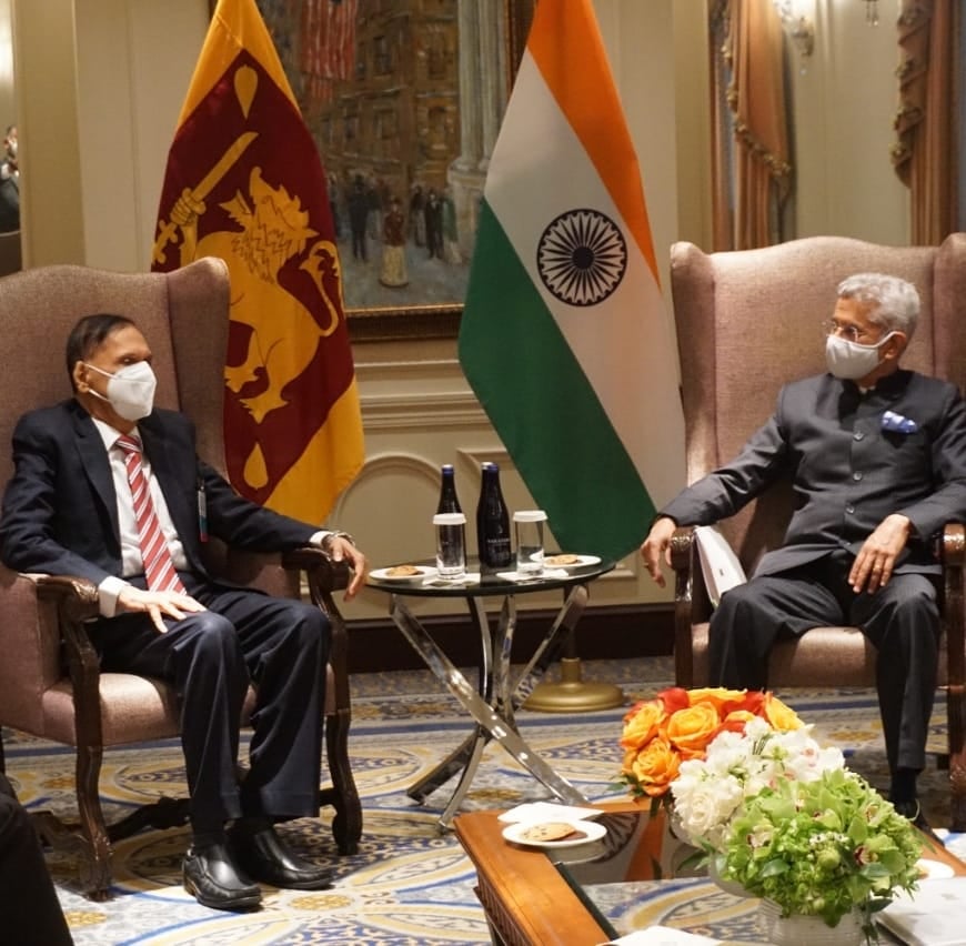 Indian Foreign Minister on the sidelines of the U. N. General Assembly