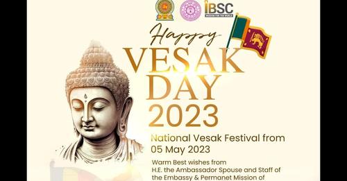 Buddha Rashmi National Vesak Festival, Sri Lanka 2023