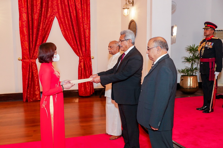 Appointment of the Ambassador of the Socialist Republic of Viet Nam to Sri Lanka