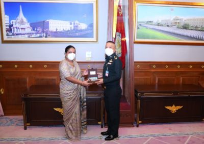Ambassador of Sri Lanka and UNESCAP paid a courtesy call on General Worakiat Ratananont.