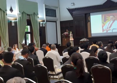 The Embassy of Sri Lanka in Bangkok co-hosted a book lunch with the Institute of Asian Studies of the Chulalongkorn University