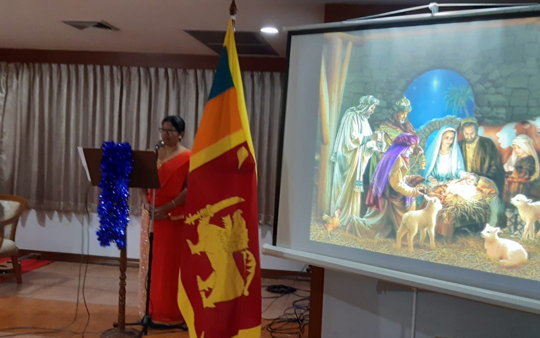 The Sri Lankan community living in Bangkok and friends of Sri Lanka came together to celebrate Christmas organized