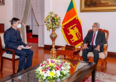 Appointment of Ambassador of the People’s Republic of China to Sri Lanka.