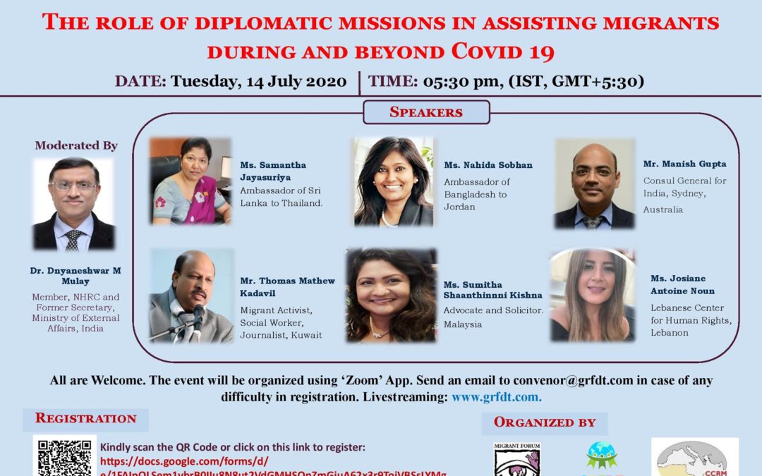 The Role of Diplomatic Missions in Assisting Migrants