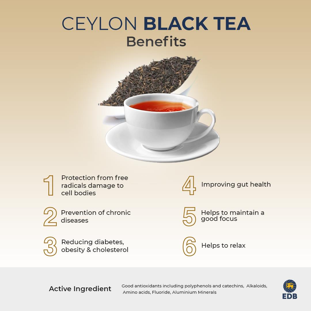 Ceylon Black Tea benefits