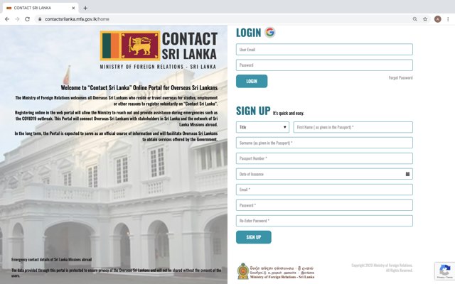 Contact Sri Lanka