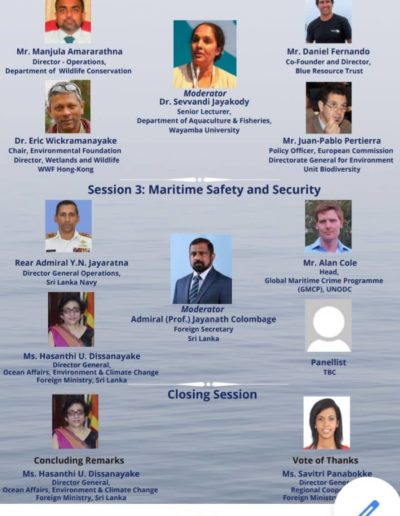 Promoting Sri Lanka's Interests in the Maritime Domain