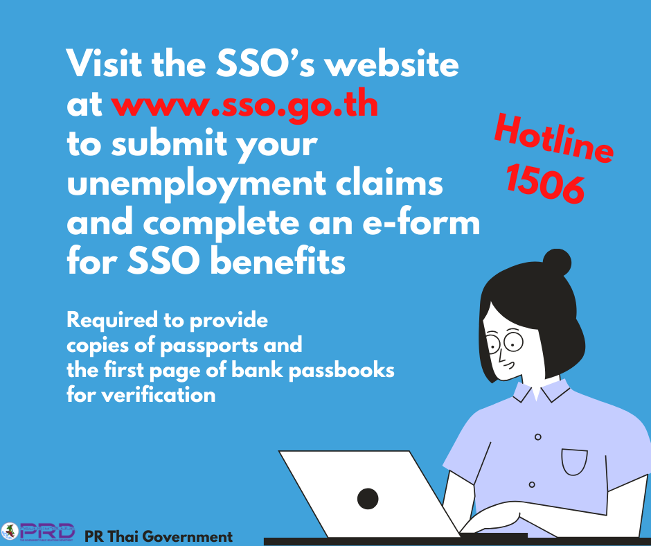 The spokesperson for the Social Security Office (SSO) explained the relief measures for migrant workers in Thailand.