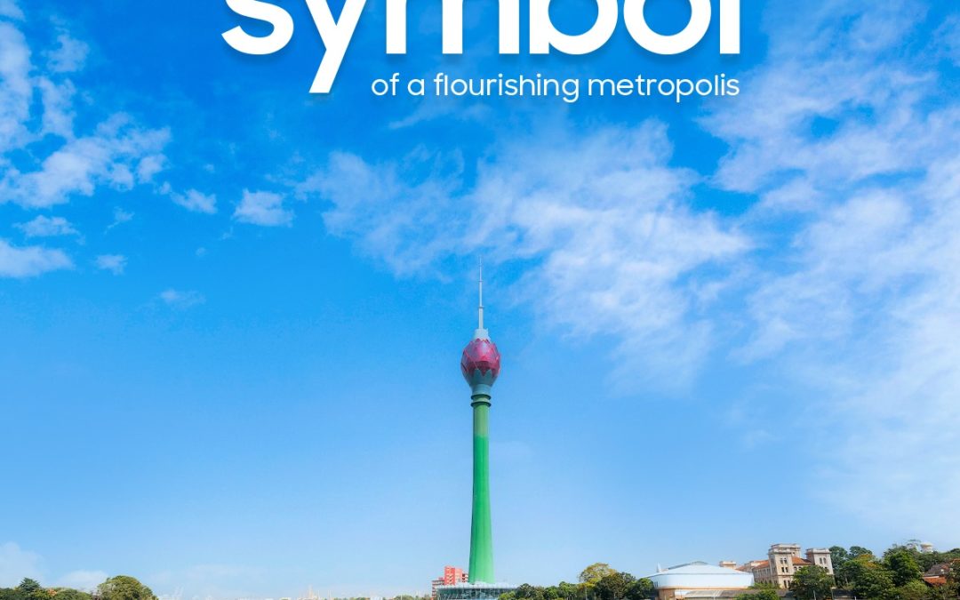 The Lotus Tower is a symbolic icon made in the likeness of a lotus bud