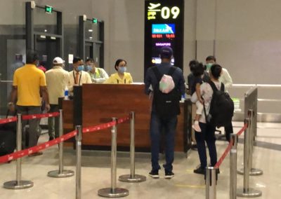 A group of Sri Lankans stranded in Cambodia were successfully repatriated via Singapore