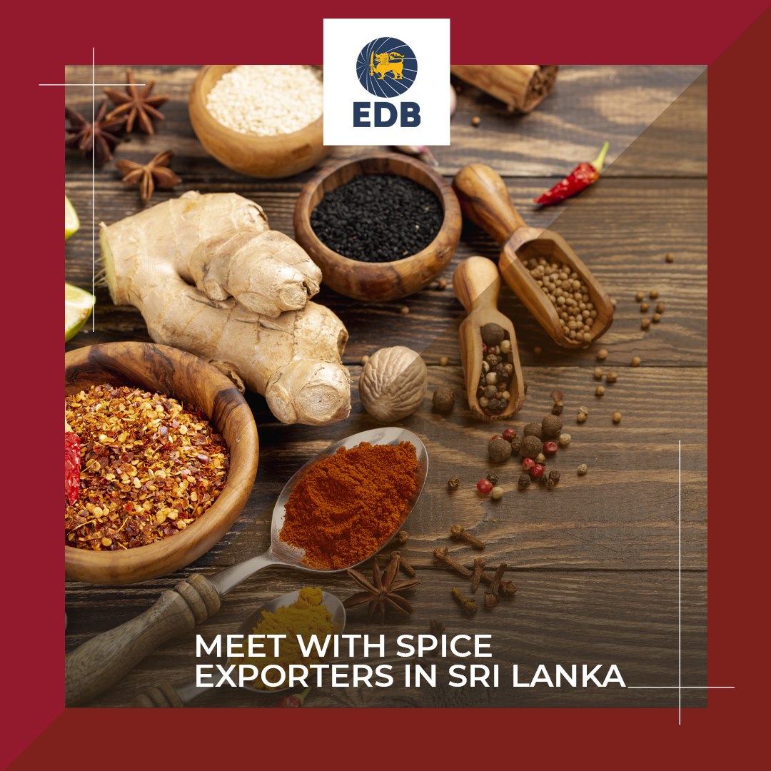 Meet with spice exporters in Sri Lanka