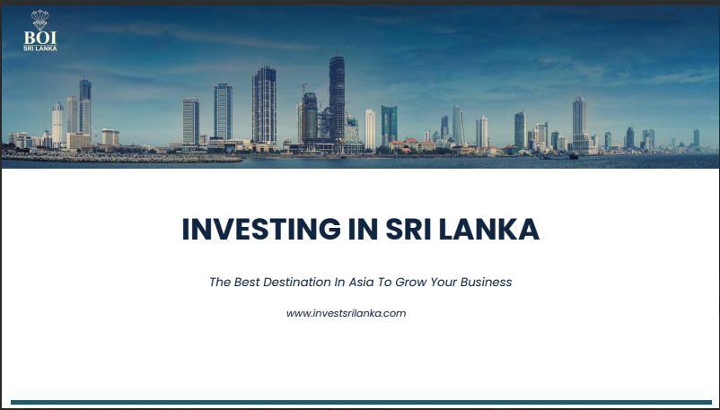 Investing in Sri lanka BOI