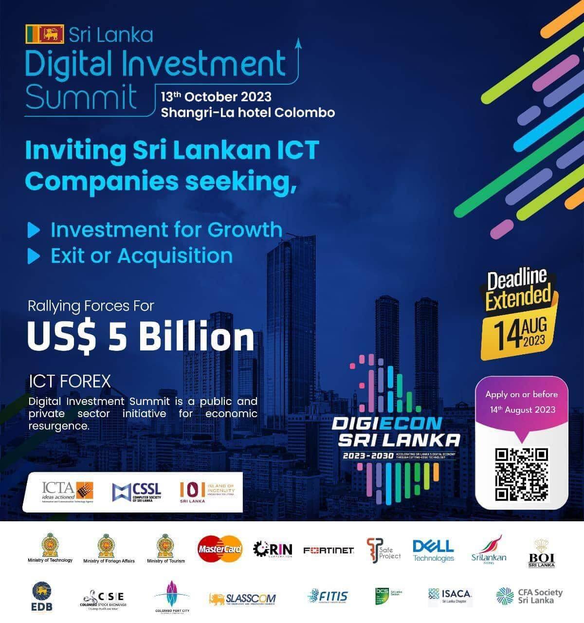 Sri Lanka Digital Investment Summit 2023