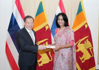 Foreign Secretaries of Sri Lanka and Thailand successfully conclude Bilateral Political Consultations