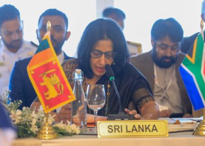 Sri Lanka assumes the Chair of the Indian Ocean Rim Association (IORA) at the 23rd Council of Ministers in Colombo