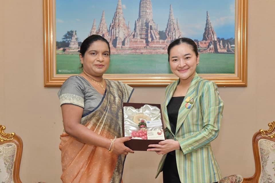 Minister of Tourism and Sport of Thailand, Sudawan Wangsuphakitkosol assured to promote Buddhist Tourism and two-way Tourism exchanges