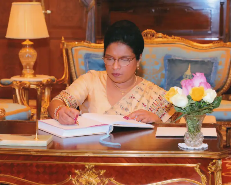 Her Excellency Mrs. C. A. Chaminda I. Colonne