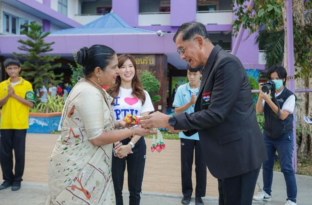 Sri Lankan St. Bridget’s Convent under 17 Netball Team won Championship Cup and Runner Up of under 16 Basketball Team and Under 19 Netball Team at Pathumthani University Sport Tournament Thailand 2023