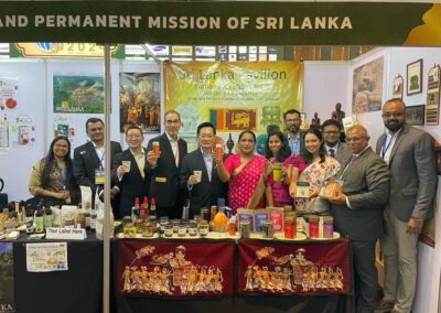 The Embassy and Permanent Mission of Sri Lanka promoted Sri Lankan products at the Charoen Pokphand Group (CP Group) Global Sourcing Expo 2024