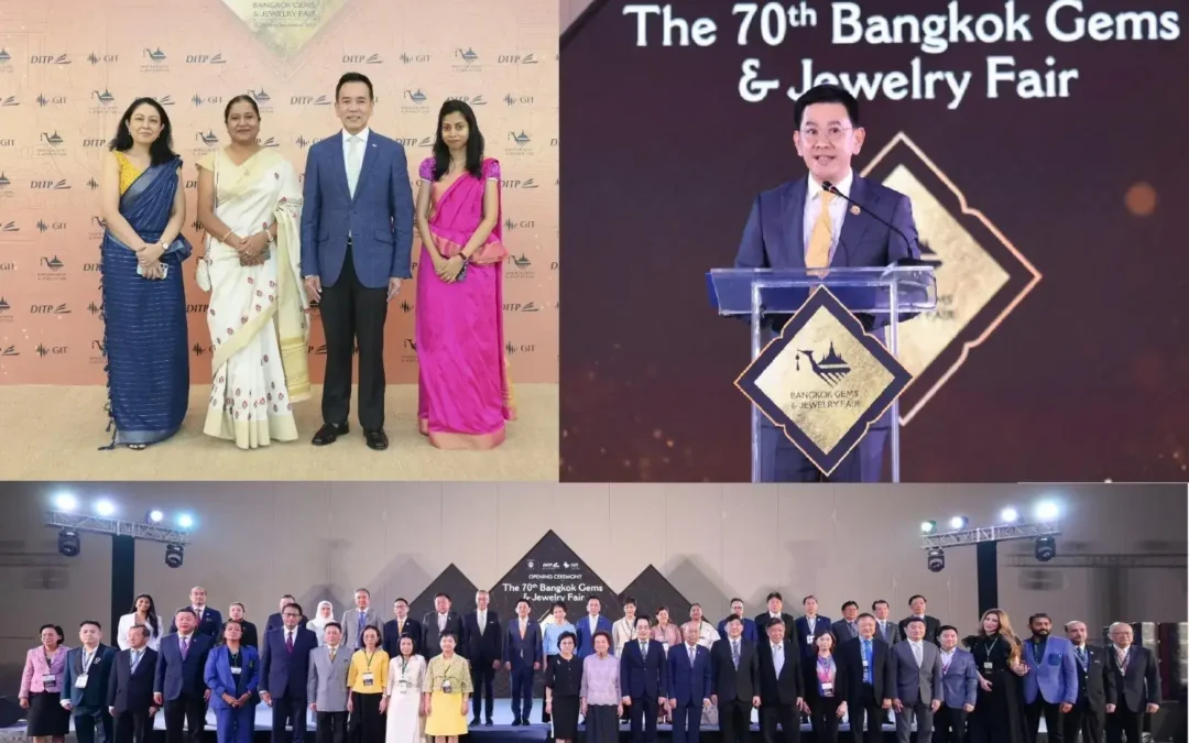 Sri Lanka Pavilion Shines at the 70th Bangkok Gems and Jewelry Fair