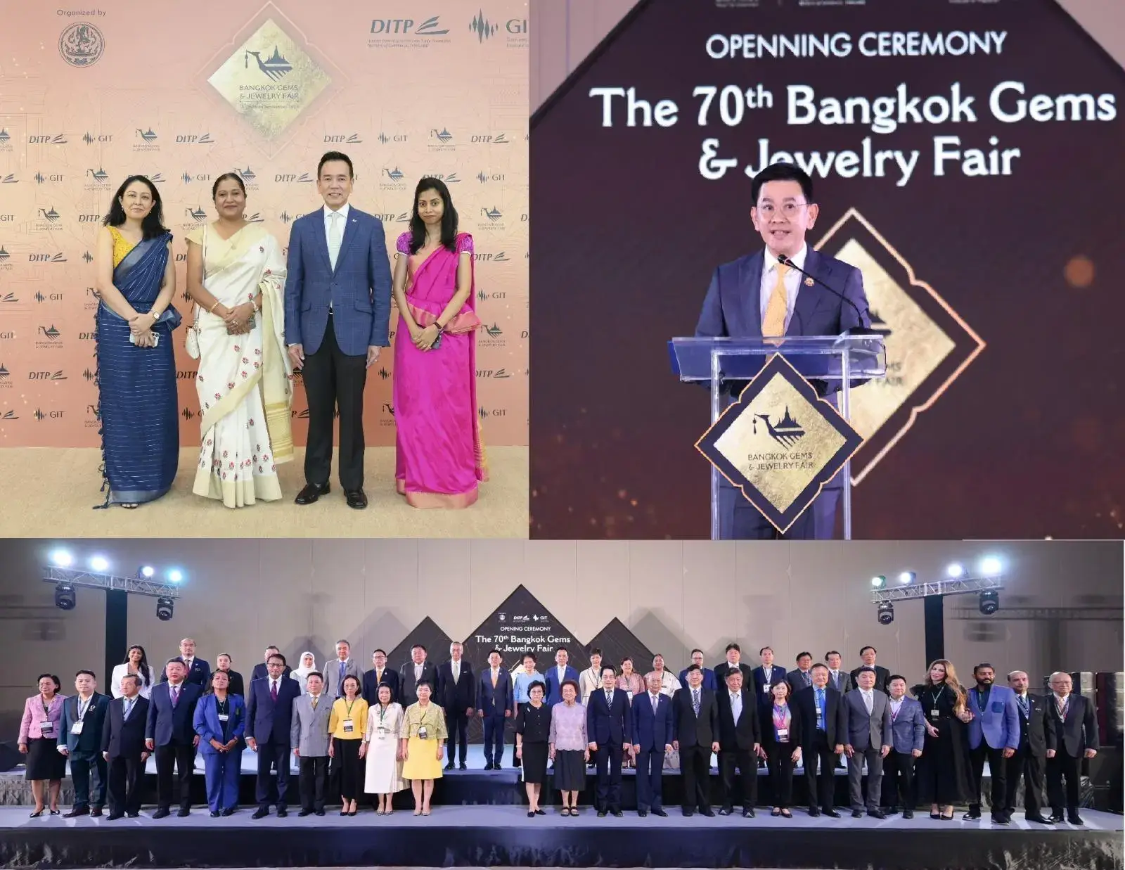 Sri Lanka Pavilion Shines at the 70th Bangkok Gems and Jewelry Fair