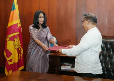 Foreign Minister Vijitha Herath assumes duties