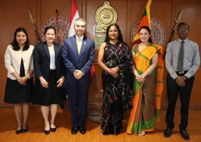 Ambassador of Sri Lanka, E.A.S Wijayanthi Edirisinghe explores avenues to strengthens collaboration with Public Sector Anti-Corruption Commission (PACC) of Thailand