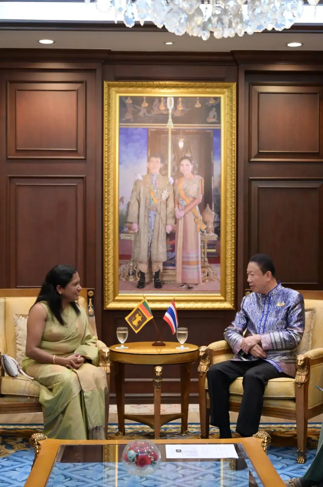 Ambassador of Sri Lanka Engages with Chairman of Thai Chamber of Commerce and Board of Trade of Thailand to Strengthen Bilateral Trade Ties