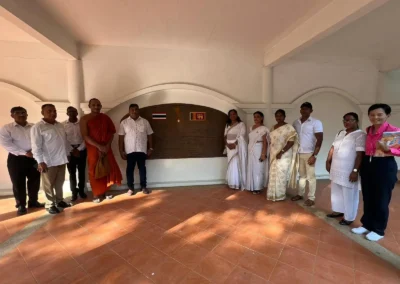 Ambassador of Sri Lanka pays homage to Bo Sapling of the Sacred Sri Maha Bodhi tree gifted to Thailand